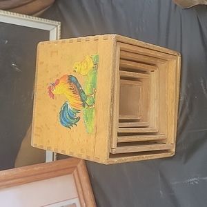 Vintage toy box